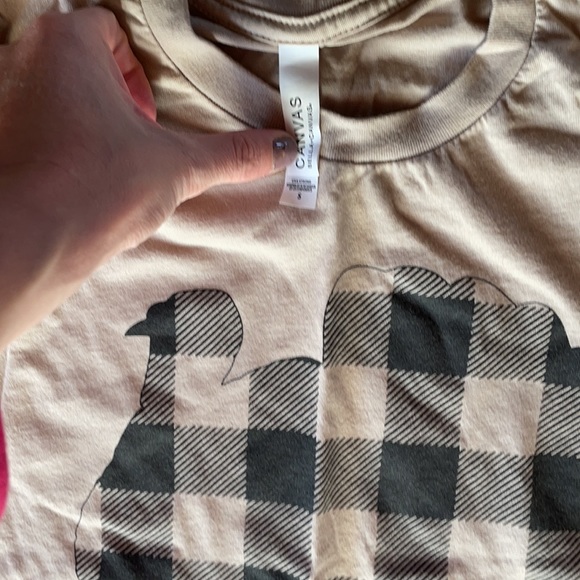 Turkey/ Thanksgiving graphic t shirt - Picture 2 of 2